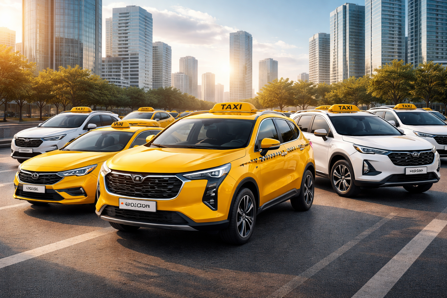 В России расширили список машин, допущенных к работе в такси